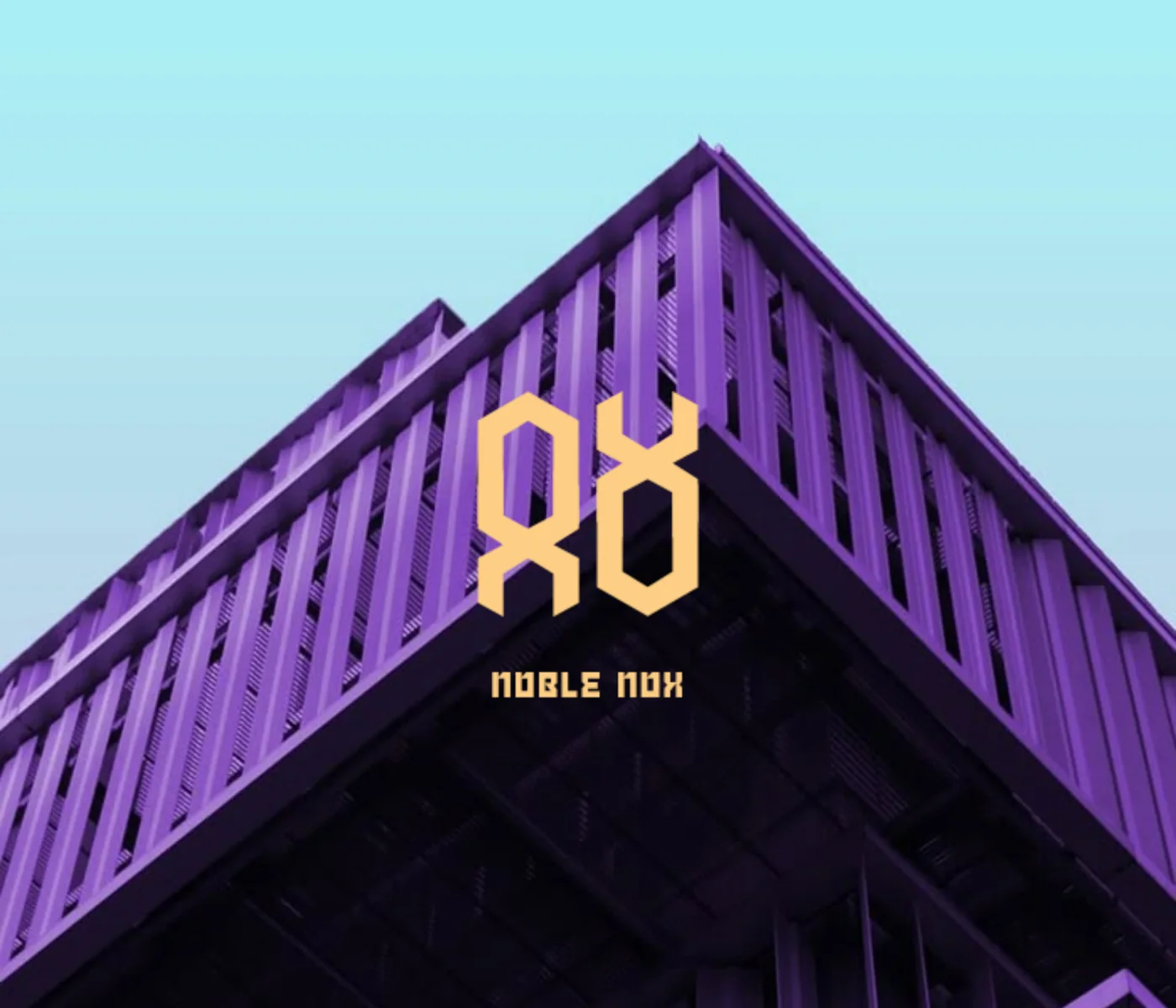 Noble Nox own brand identity, architectural application